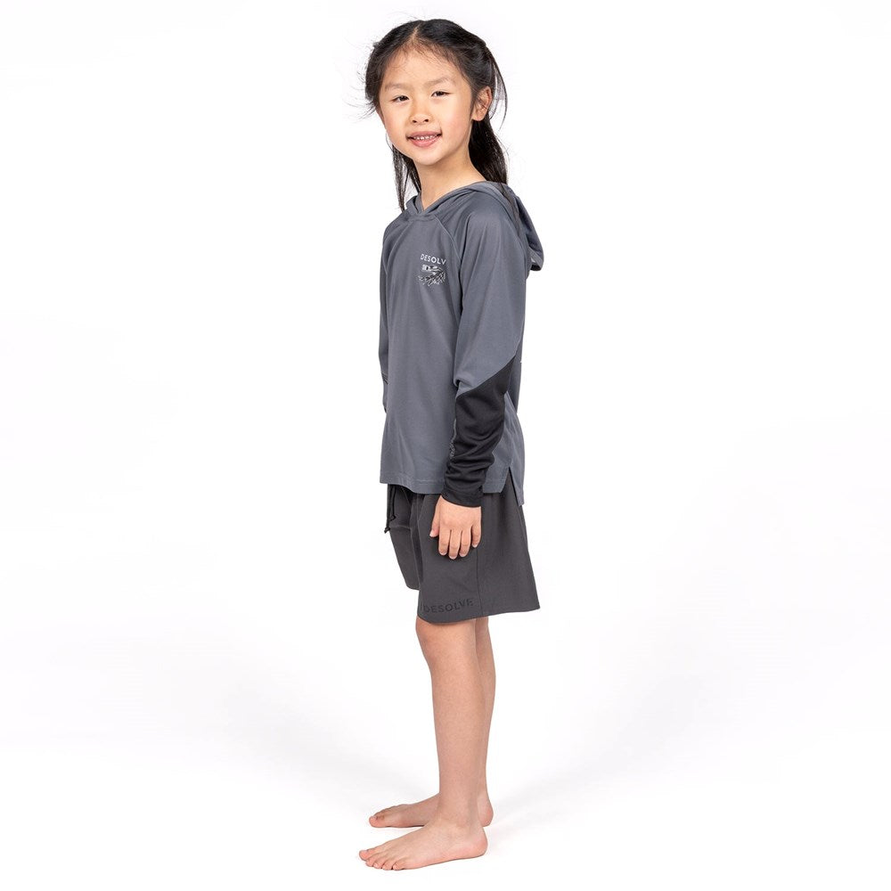 Ahi Fish Face Hoodie Kids