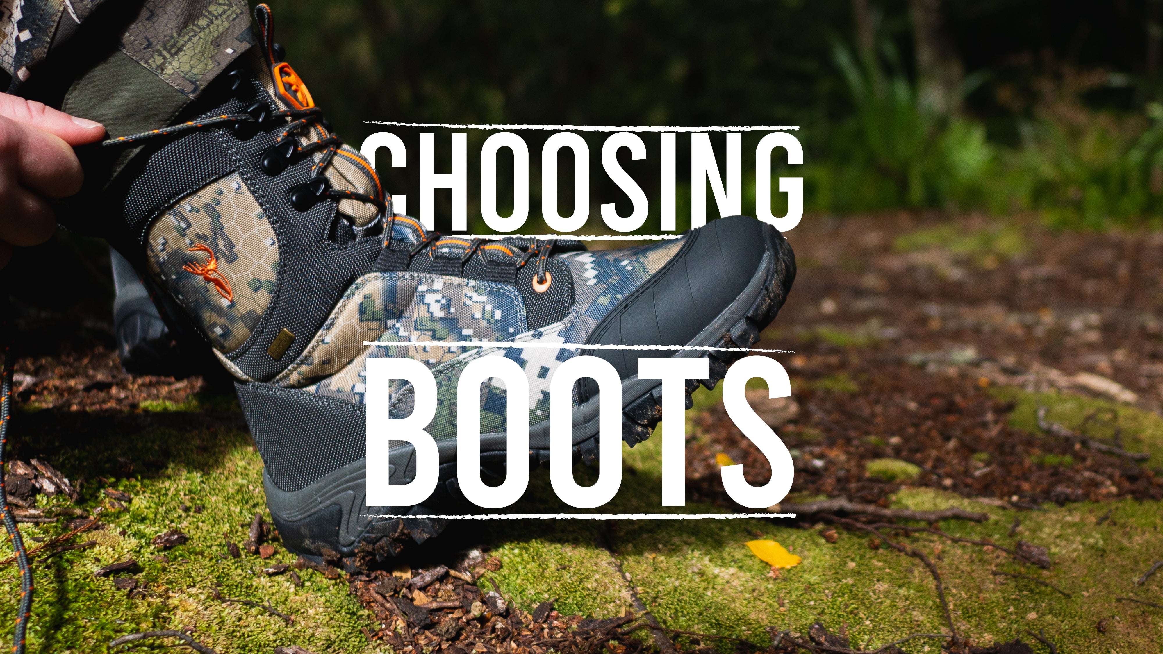 Choosing Your Boots - Hunters Element Australia