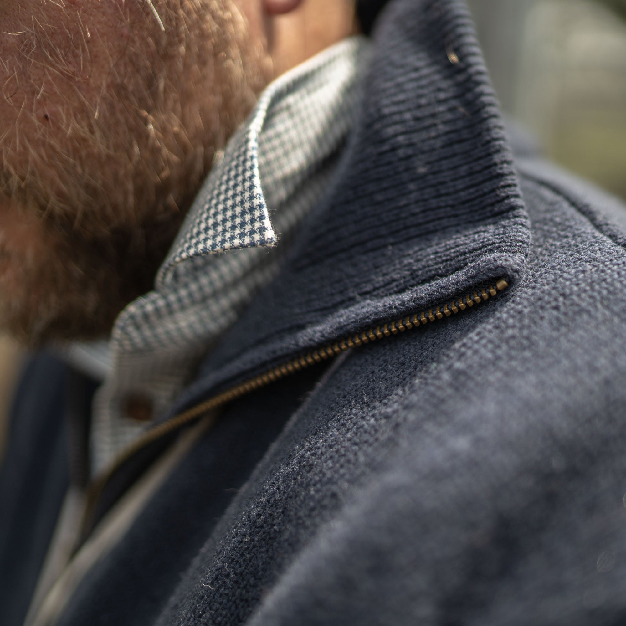 MEN’S WINDBLOCK MOLE YARN KNIT BLOUSON Molesworth Windblock Jersey - Hunters Element Australia