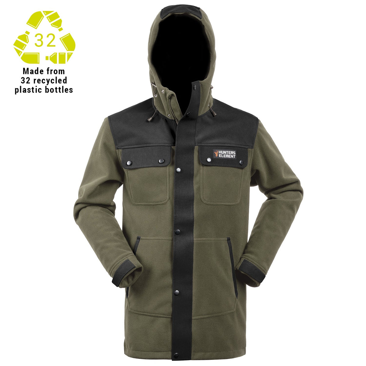 (新品) HUNTER MORI RUB HUNTING COAT Bush Coat Full Zip | Rugged Bush Coat NZ - Hunters Element