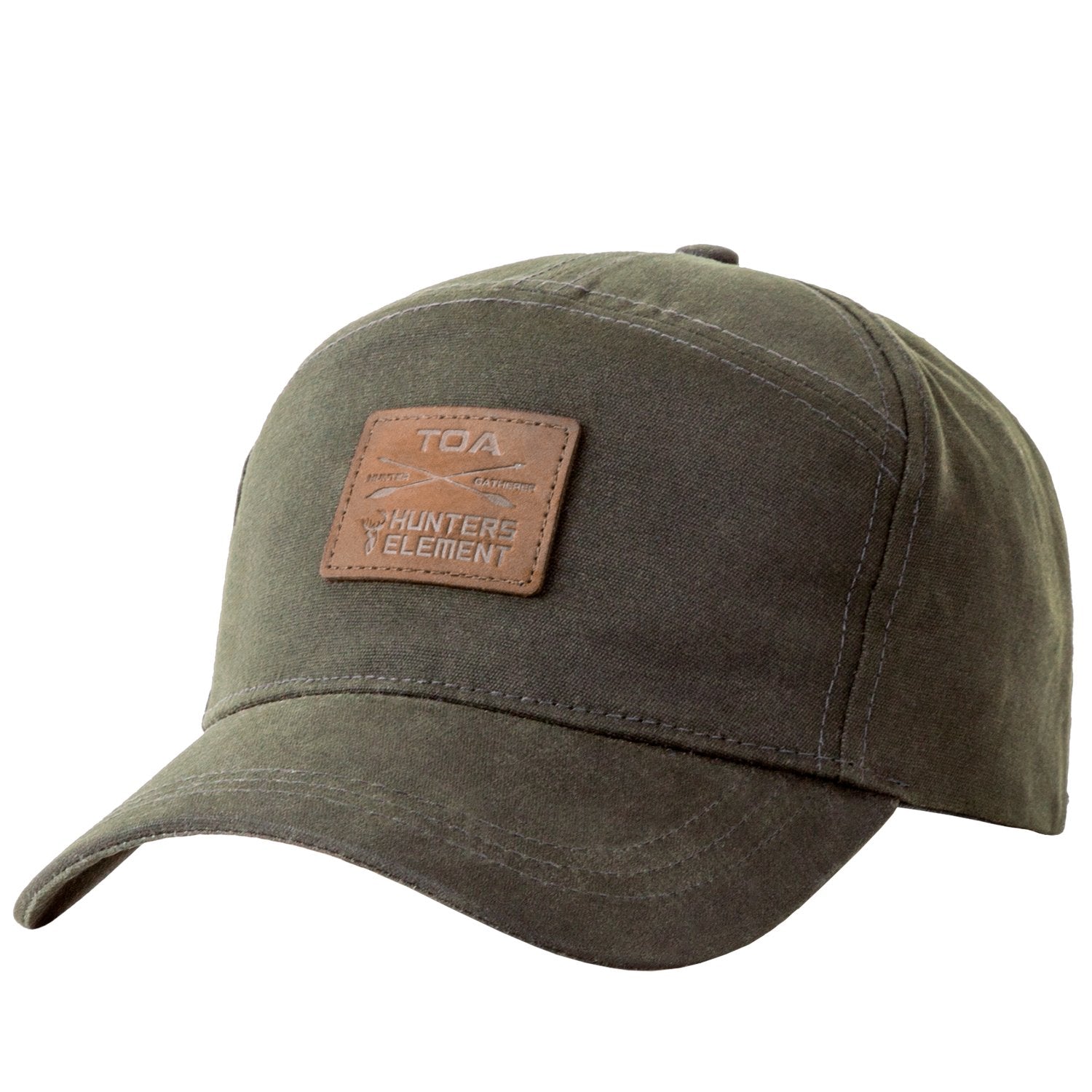 Hunters Element Mahunga Cap 7 Panel Slide Adjust Cap With Curved Peak One Size Fits All Hunters Element Australia