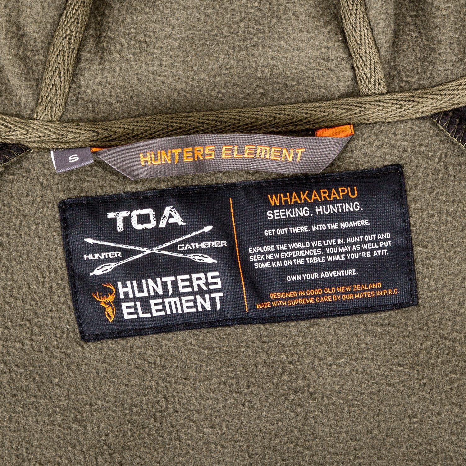 Whakarapu Hood Long Sleeve Hoodie Hunters Element AU Hunters